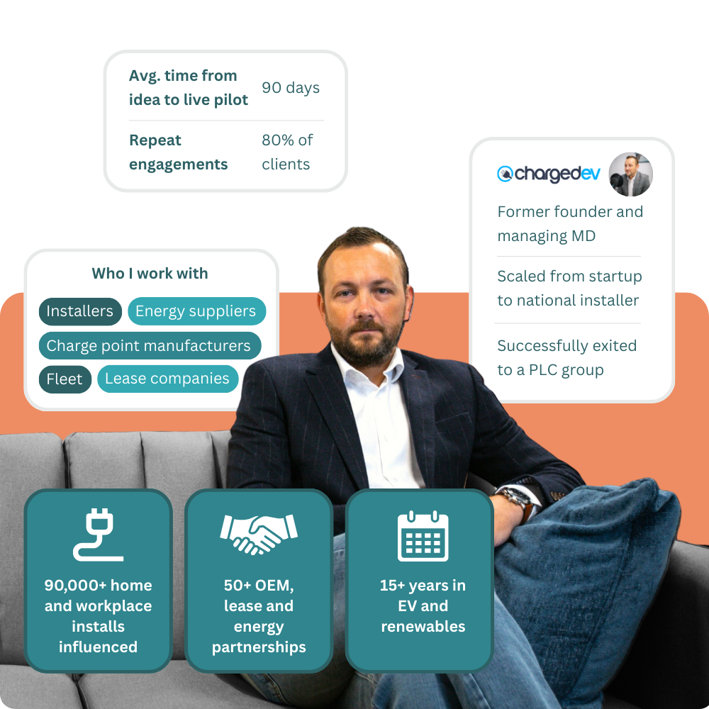 Mark - EV Industry Expert with 15+ years experience